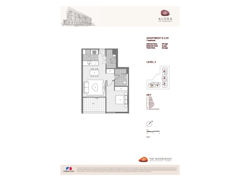205/17 Monza Boulevard, Wentworth Point NSW 2127 Floorplan