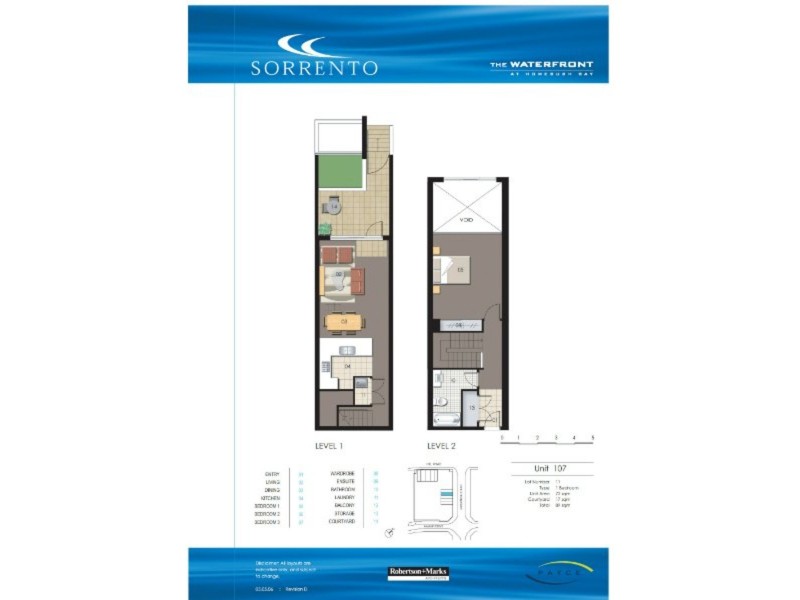 107/19 Hill Road, Wentworth Point NSW 2127 Floorplan