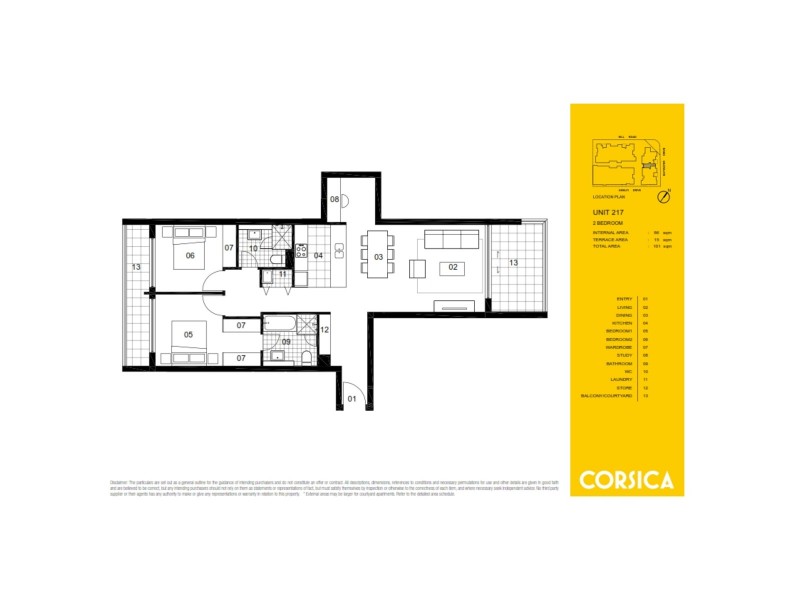 217/6 Baywater Drive, Wentworth Point NSW 2127 Floorplan