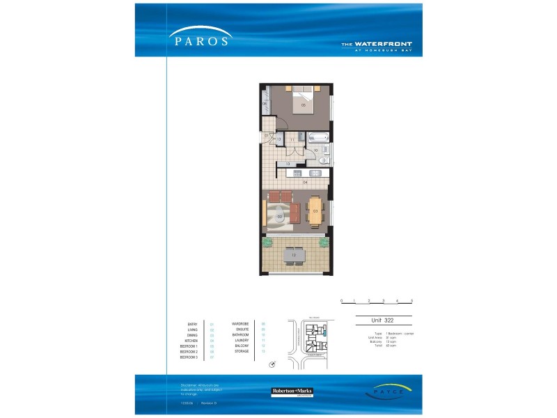 322/23 Hill Road, Wentworth Point NSW 2127 Floorplan