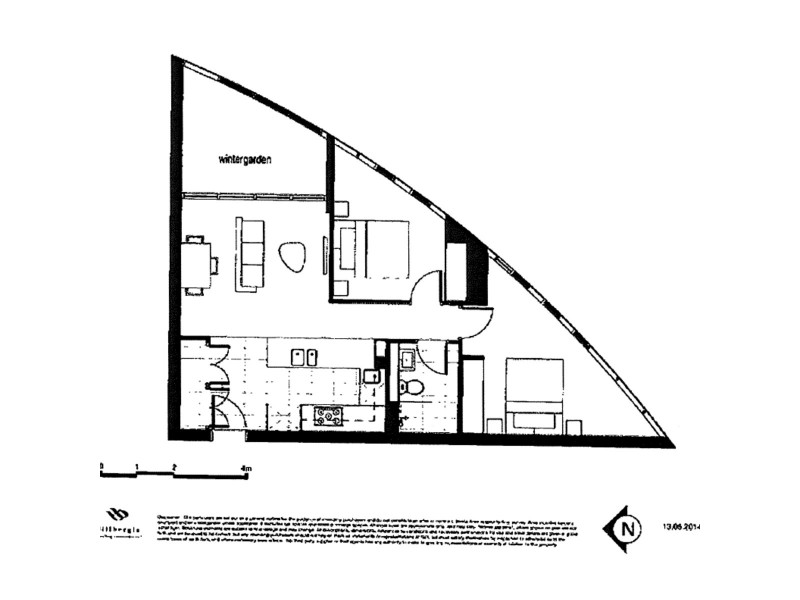 B1-609/2 Waterways Street, Wentworth Point NSW 2127 Floorplan