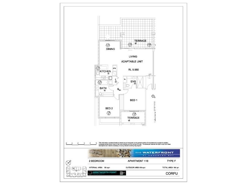118 / 5 Stromboli Strait, Wentworth Point NSW 2127 Floorplan