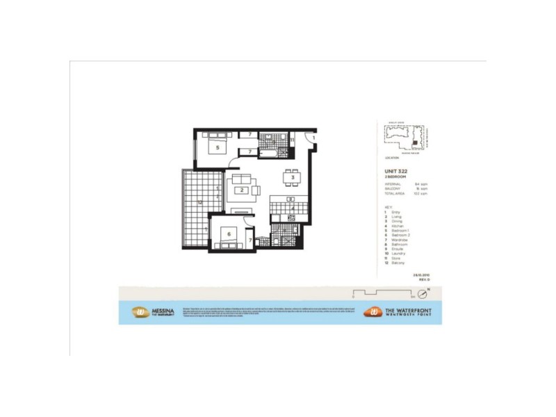 Wentworth Point NSW 2127 Floorplan