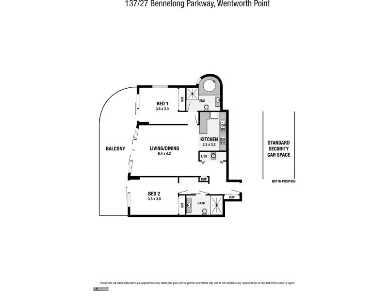 Wentworth Point NSW 2127 Floorplan