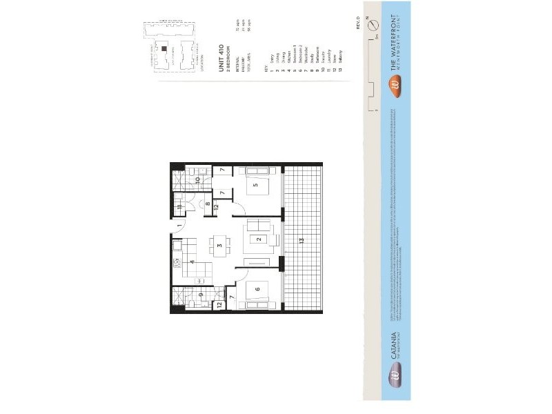 Wentworth Point NSW 2127 Floorplan
