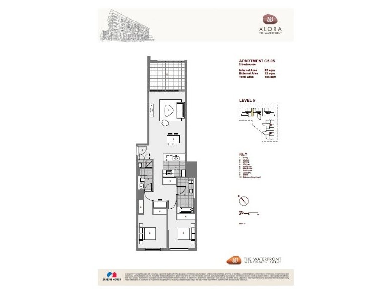 Wentworth Point NSW 2127 Floorplan
