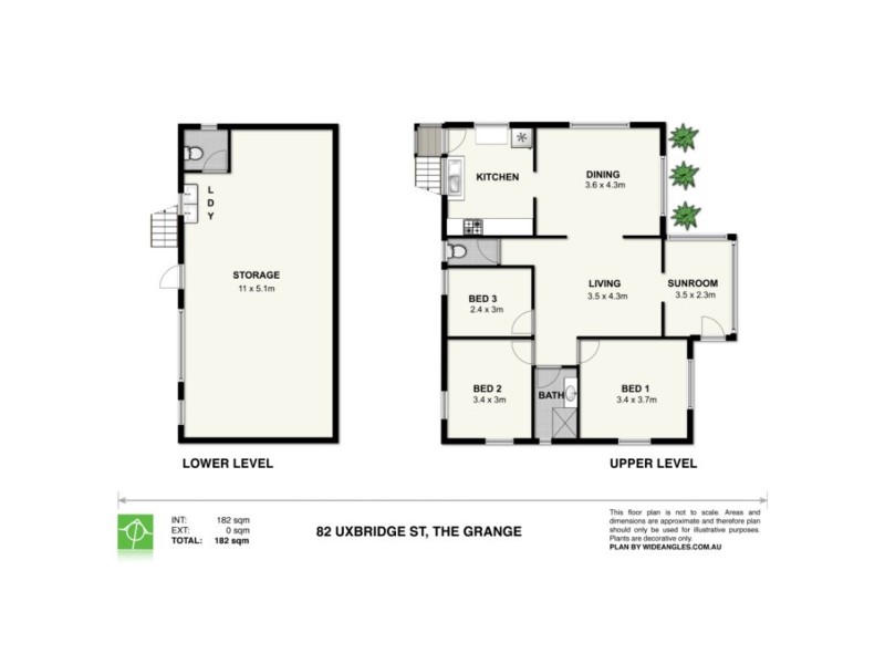 82 Uxbridge Street, Grange QLD 4051 Floorplan