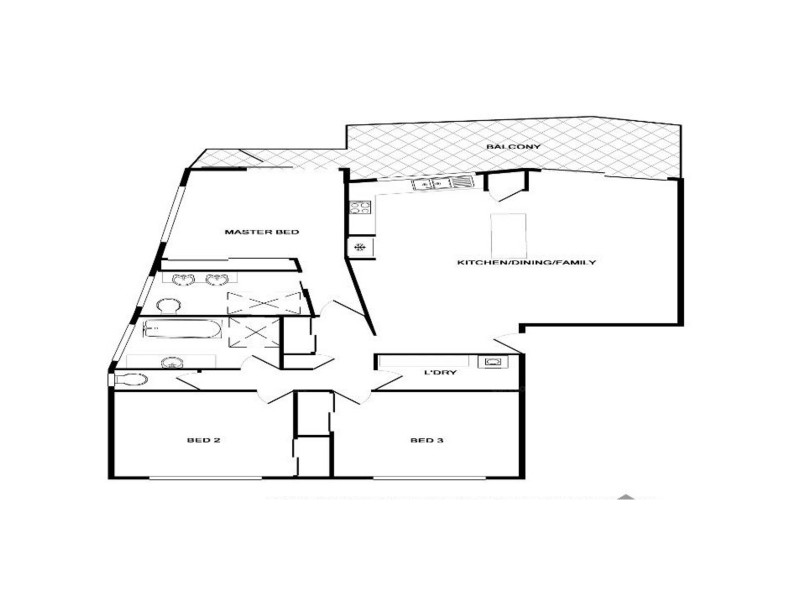 12/22 Victoria Parade, Rockhampton City QLD 4700 Floorplan