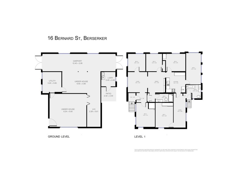 16 Bernard Street, Berserker QLD 4701 Floorplan