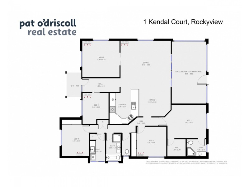 2 Kendall Court, Rockyview QLD 4701 Floorplan