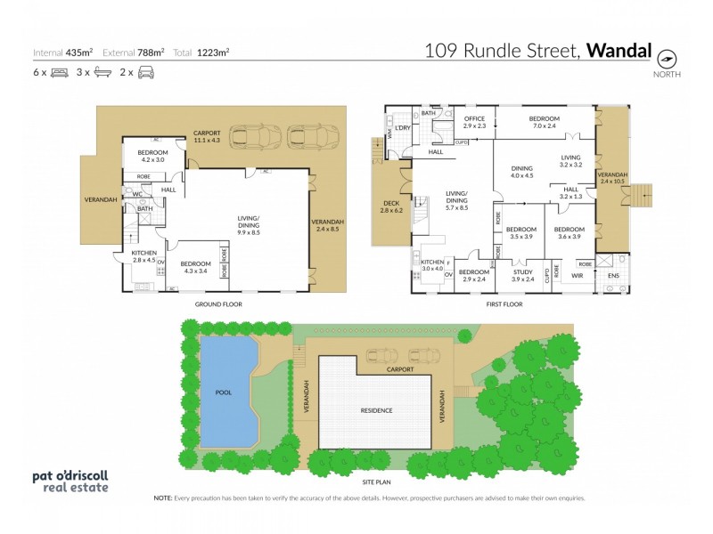 109 Rundle Street, Wandal QLD 4700 Floorplan