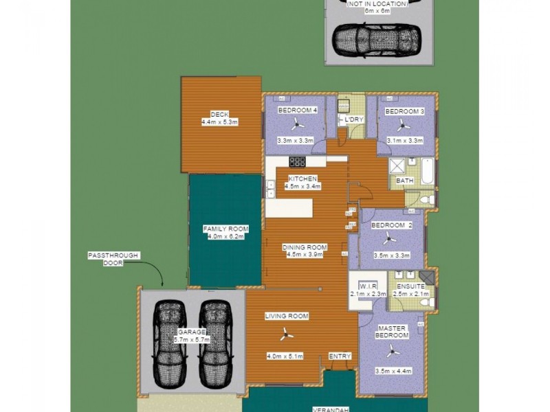 52 Harrow Street, West Rockhampton QLD 4700 Floorplan