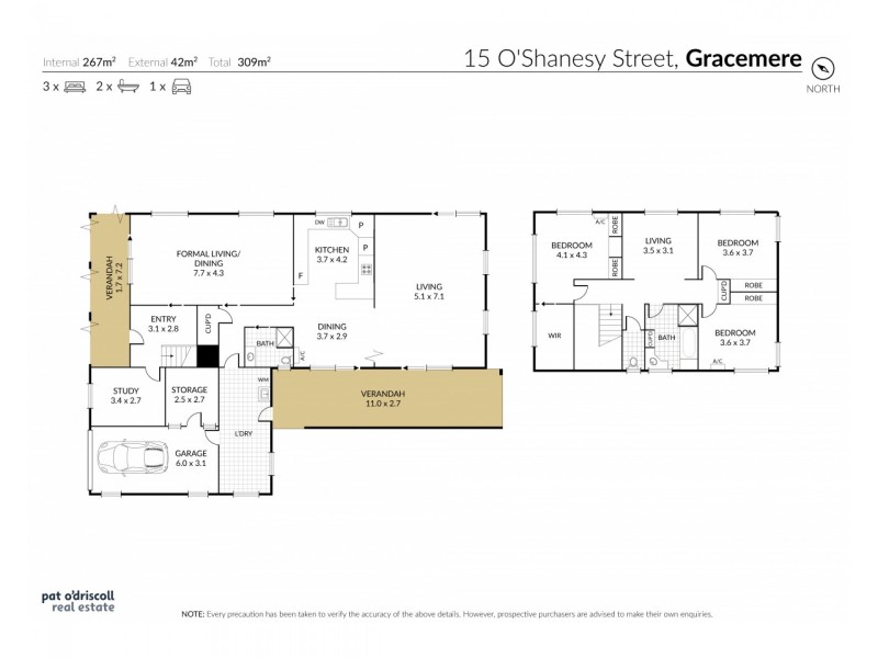 15 O’Shanesy Street, Gracemere QLD 4702 Floorplan