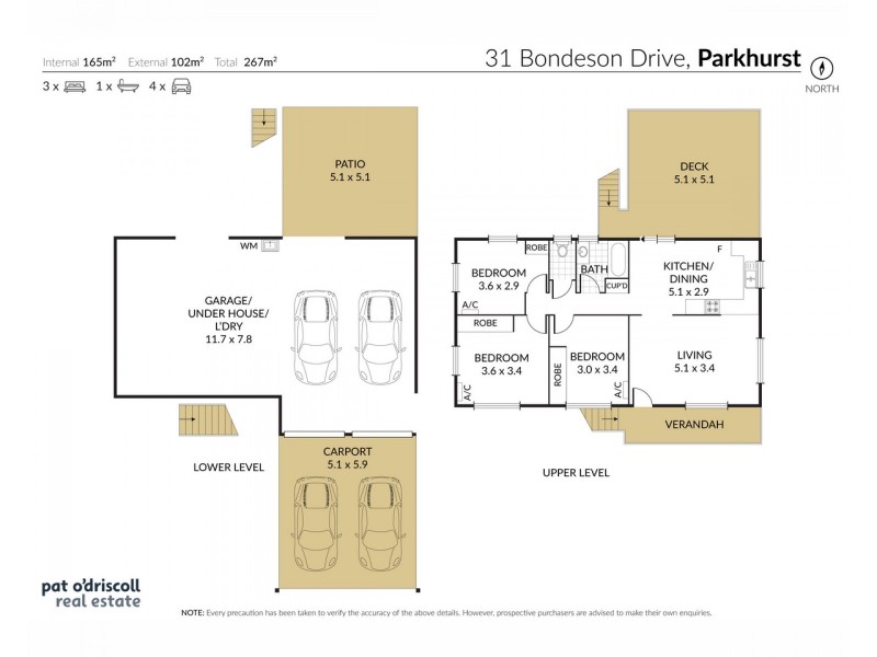 31 Bondeson Drive, Parkhurst QLD 4702 Floorplan