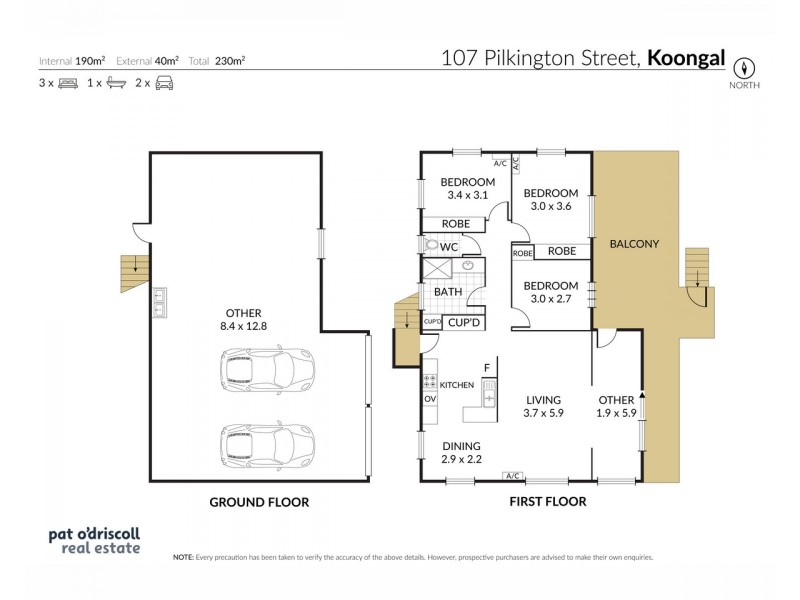 107 Pilkington Street, Koongal QLD 4701 Floorplan