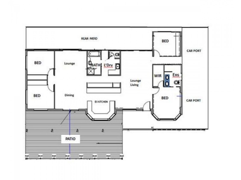 33 Rachael Close, Rockyview QLD 4701 Floorplan