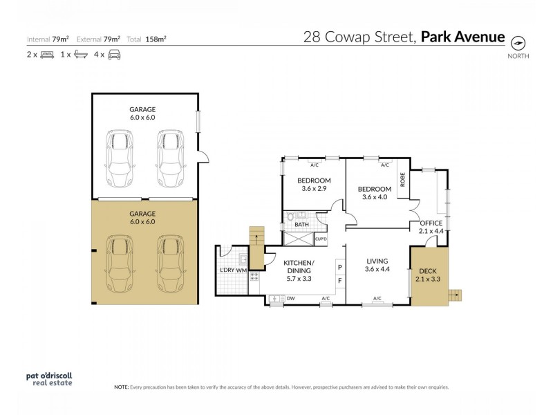 28 Cowap Street, Park Avenue QLD 4701 Floorplan