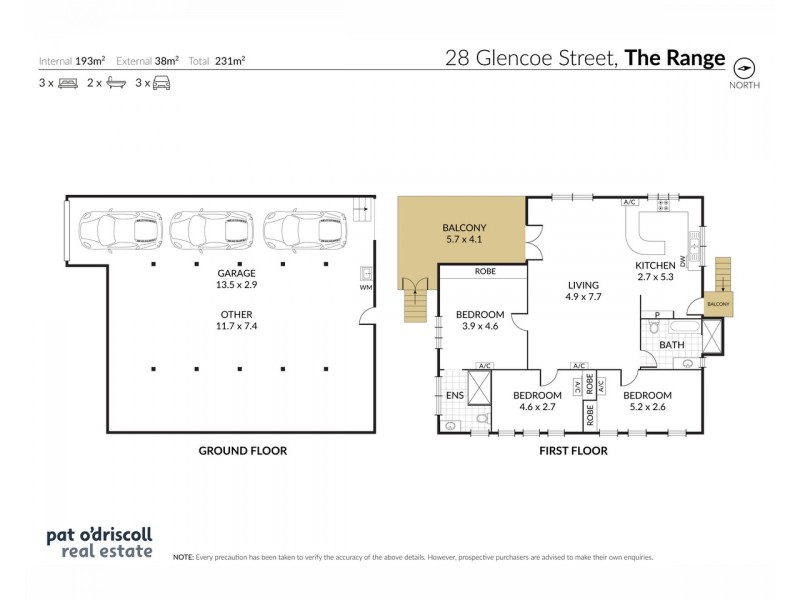 28 Glencoe Street, The Range QLD 4700 Floorplan