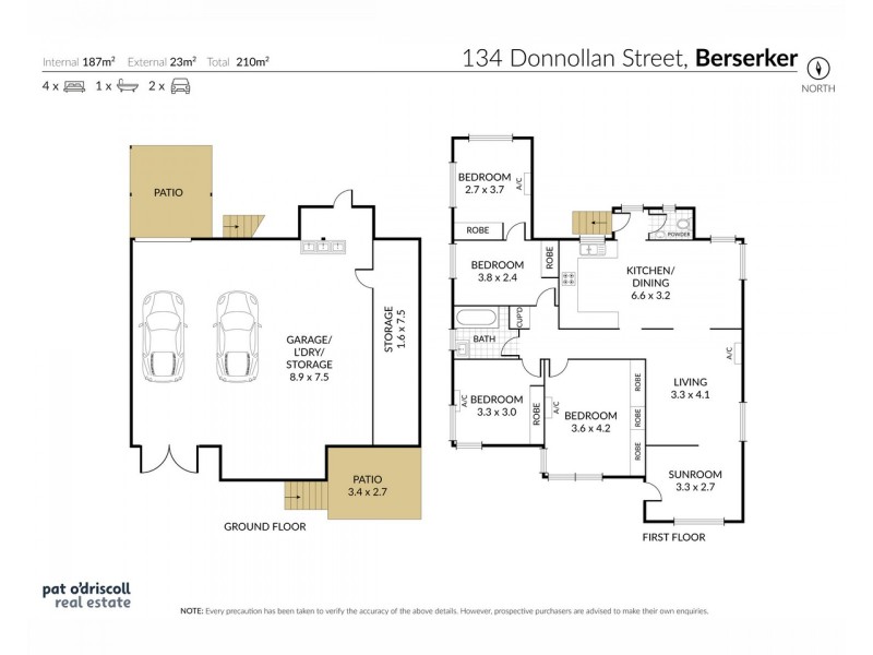 134 Donnollan Street, Berserker QLD 4701 Floorplan