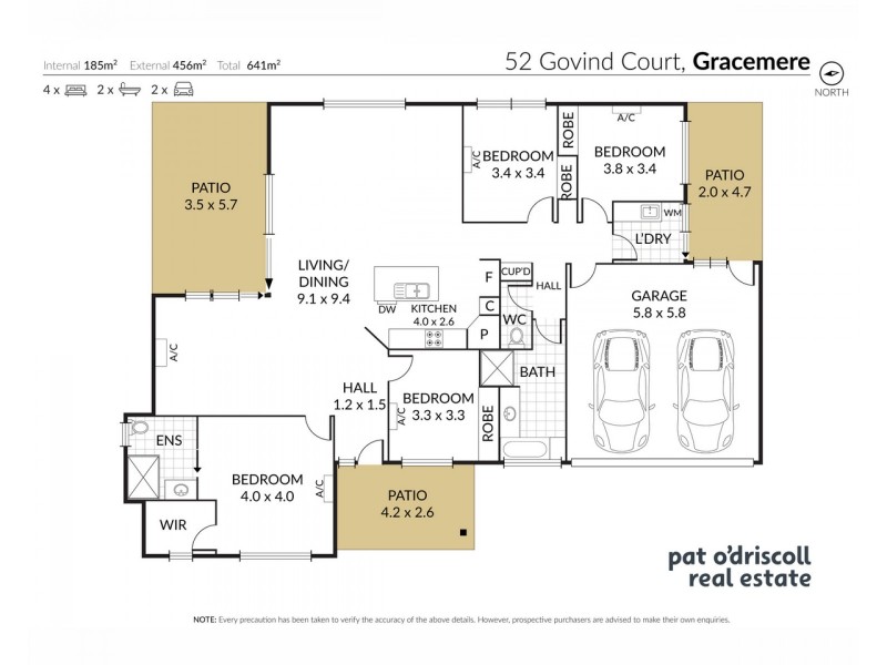 52 Govind Court, Gracemere QLD 4702 Floorplan