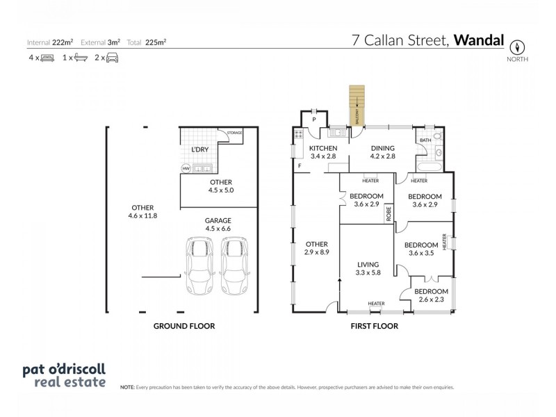 7 Callan Street, Wandal QLD 4700 Floorplan