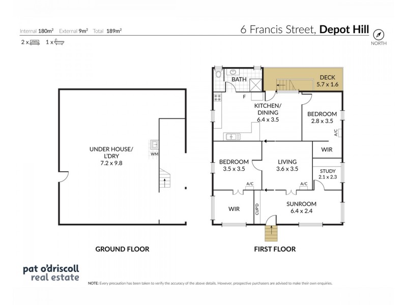6 Francis Street, Depot Hill QLD 4700 Floorplan