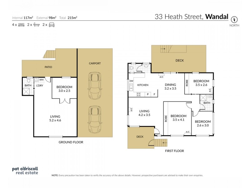 33 Heath Street, Wandal QLD 4700 Floorplan