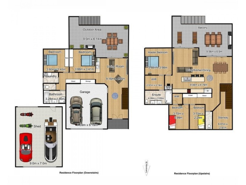 107 LARCOMBE Street, Kawana QLD 4701 Floorplan