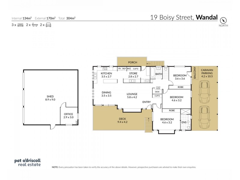 19 Boisy Street, Wandal QLD 4700 Floorplan