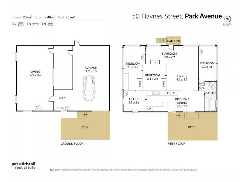 50 Haynes Street, Park Avenue QLD 4701 Floorplan