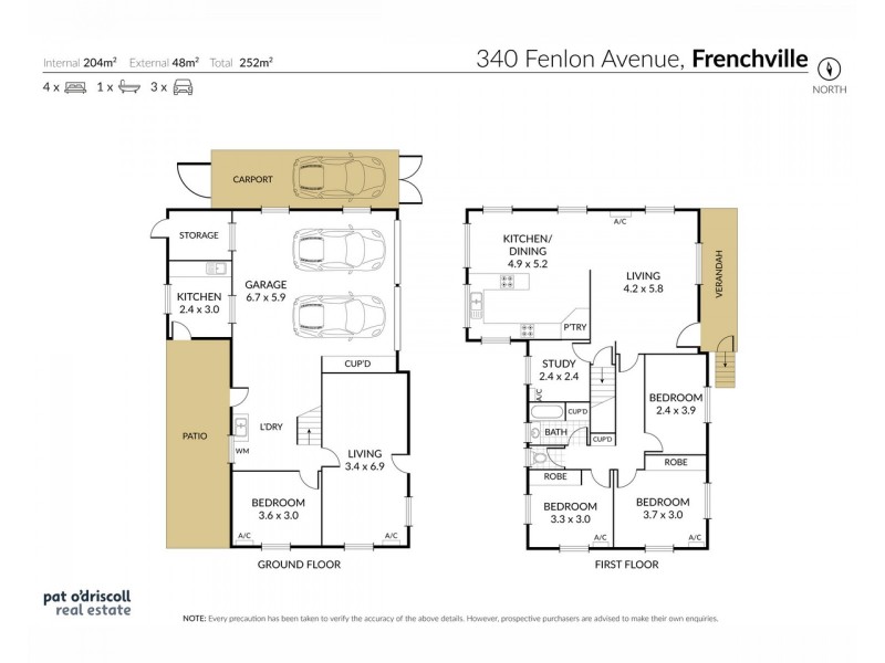 340 Fenlon Avenue, Frenchville QLD 4701 Floorplan