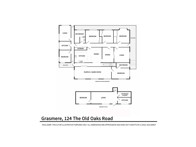 124 The Old Oaks Road, Grasmere NSW 2570 Floorplan