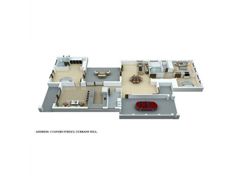 5 Cavers Place, Currans Hill NSW 2567 Floorplan