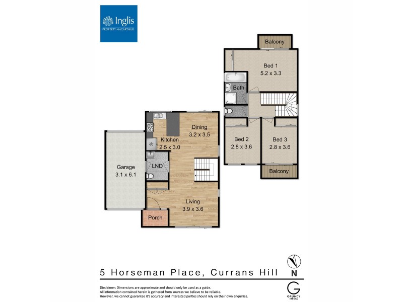 5 Horseman Place, Currans Hill NSW 2567 Floorplan