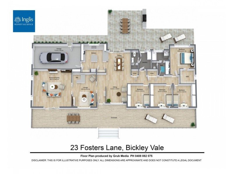 23 Fosters Lane, Bickley Vale NSW 2570 Floorplan