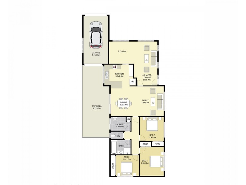 6 Craven Place, Mount Annan NSW 2567 Floorplan