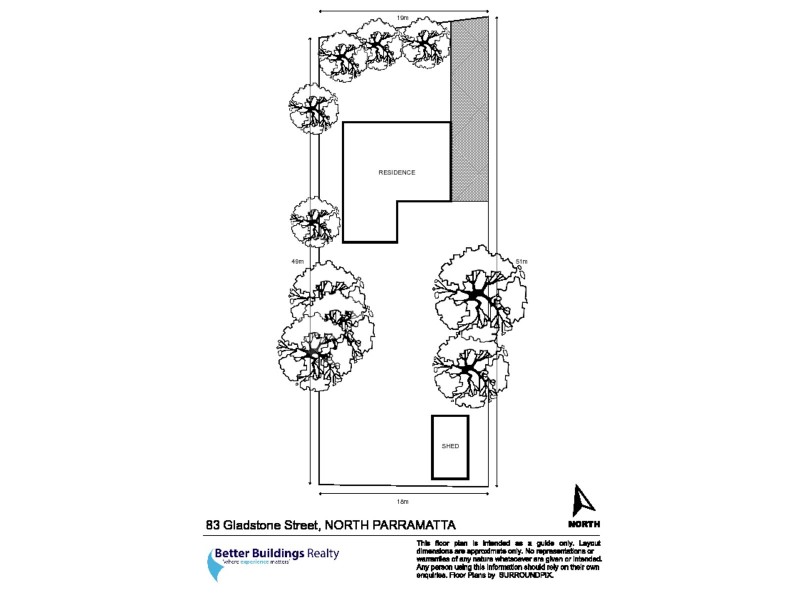 83 Gladstone Street, North Parramatta NSW 2151 Floorplan