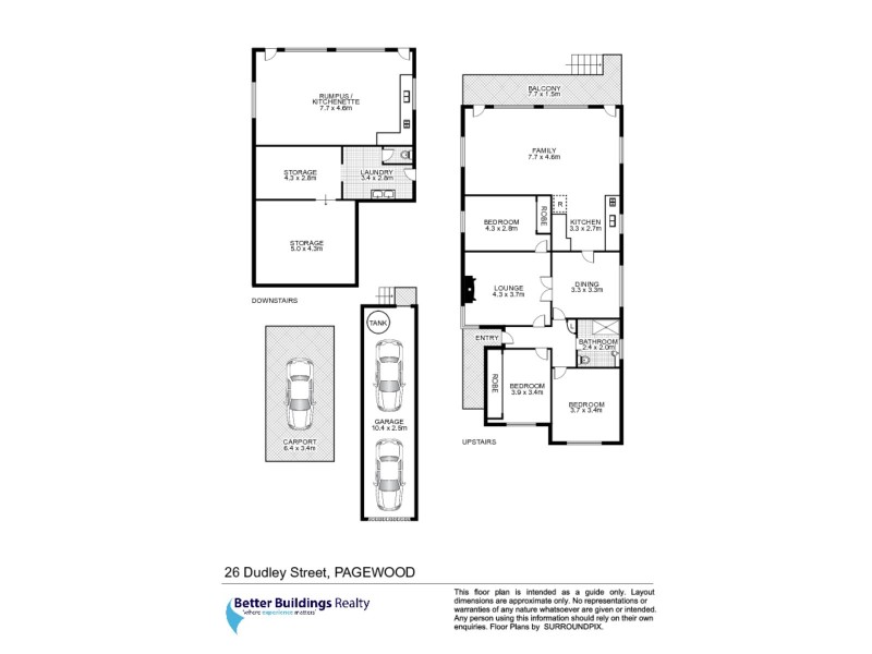 26 Dudley Street, Pagewood NSW 2035 Floorplan