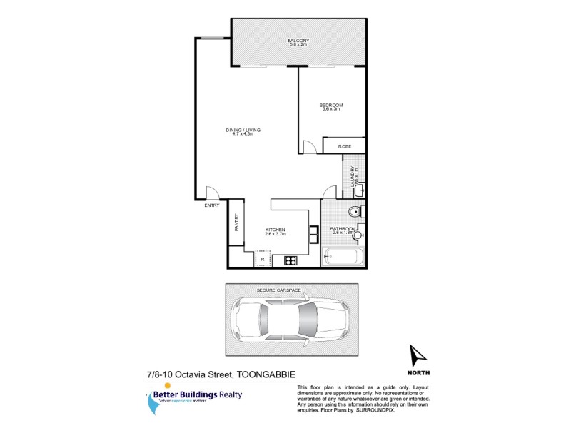 7/8-10 Octavia Street, Toongabbie NSW 2146 Floorplan
