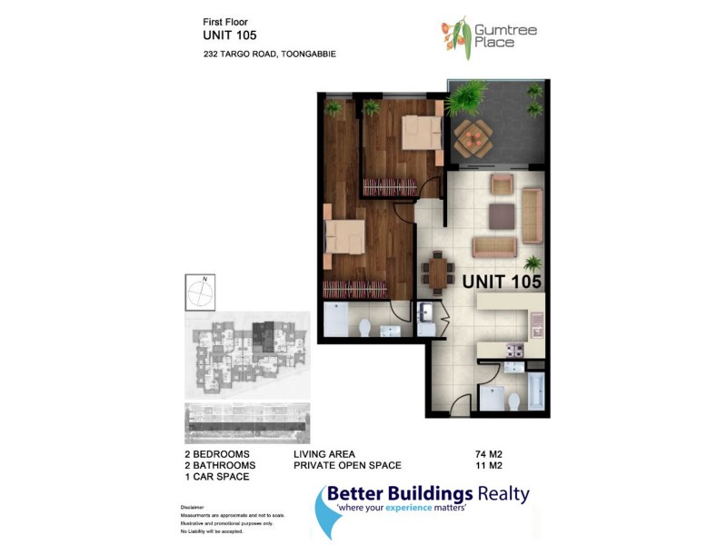 23/232 Targo Road, Toongabbie NSW 2146 Floorplan