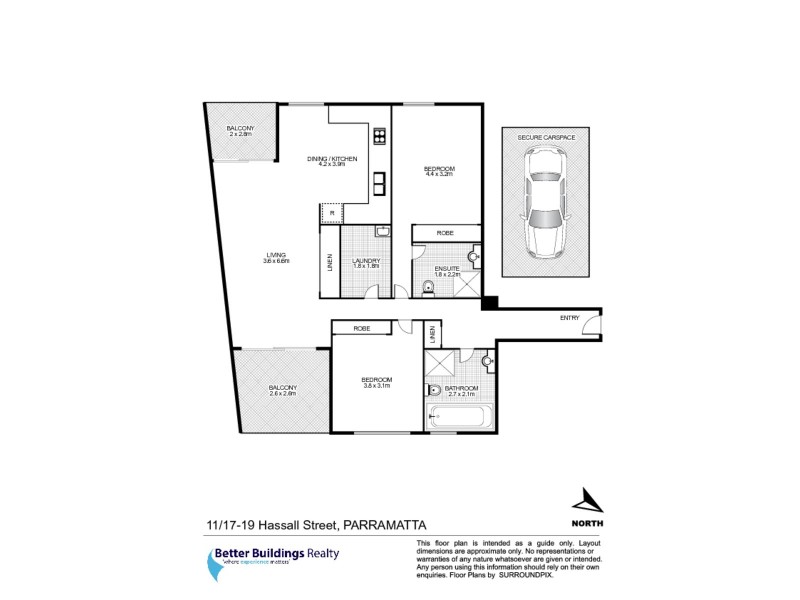 11/17-19 Hassall Street, Parramatta NSW 2150 Floorplan