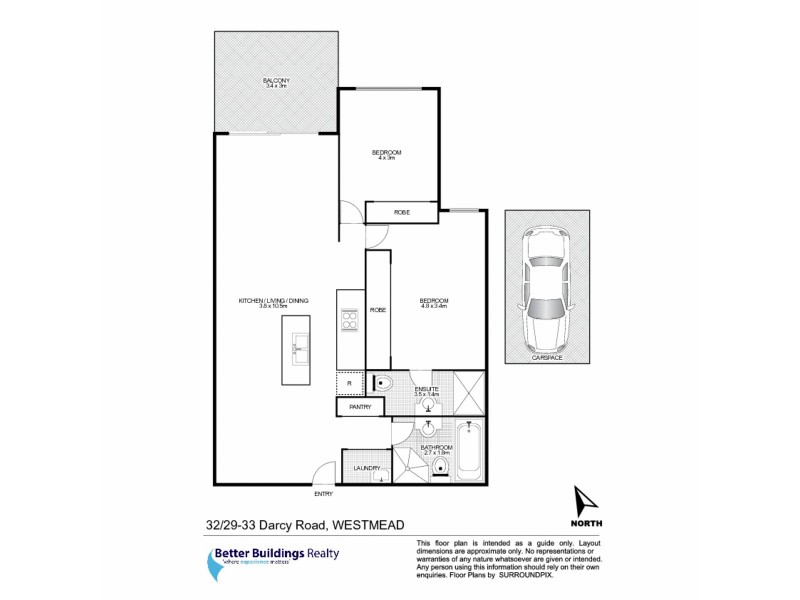 32/29-33 Darcy Road, Westmead NSW 2145 Floorplan