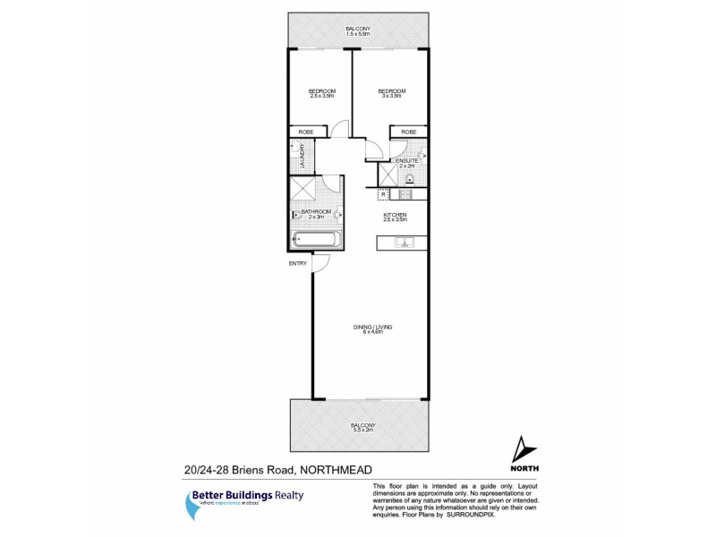 20/24-28 Briens Road, Northmead NSW 2152 Floorplan