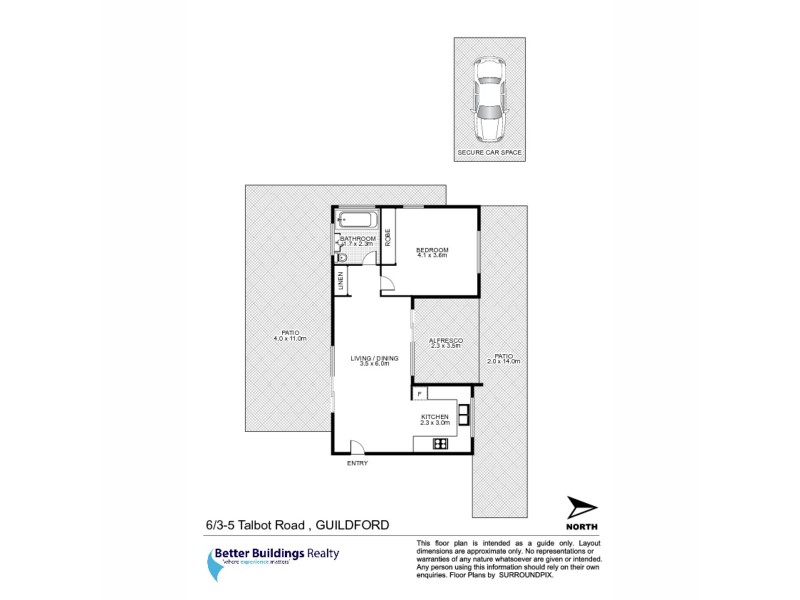 6/3-5 Talbot Road, Guildford NSW 2161 Floorplan