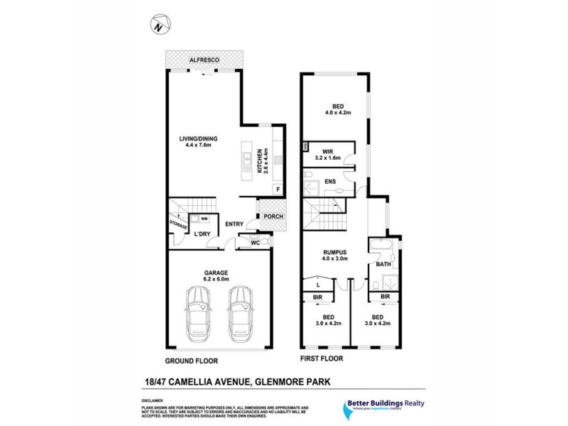 18/47 Camellia Avenue, Glenmore Park NSW 2745 Floorplan