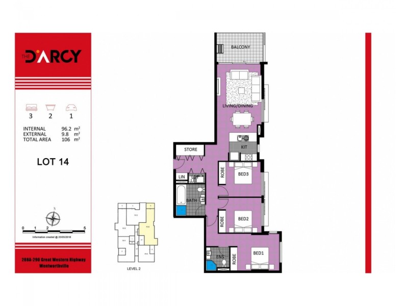 288 Great Western Highway, Wentworthville NSW 2145 Floorplan