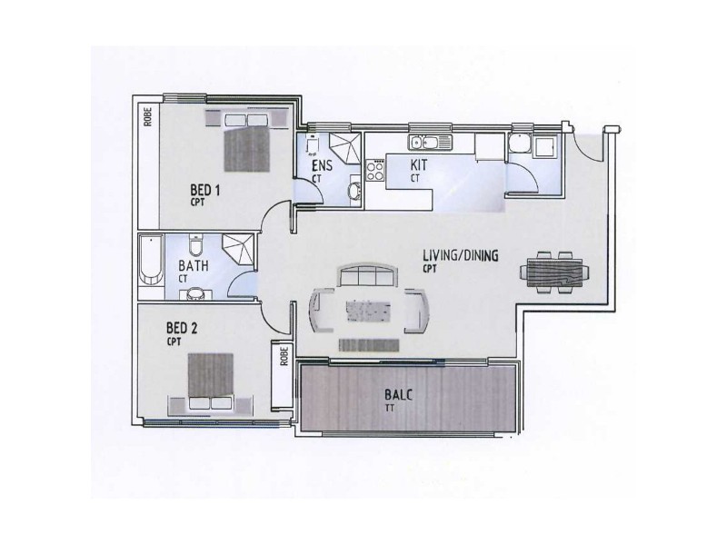 28/167-173 Parramatta Road, North Strathfield NSW 2137 Floorplan