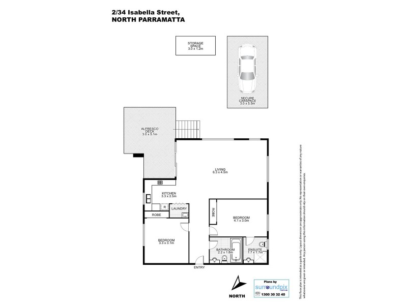 2/34 Isabella Street, North Parramatta NSW 2151 Floorplan