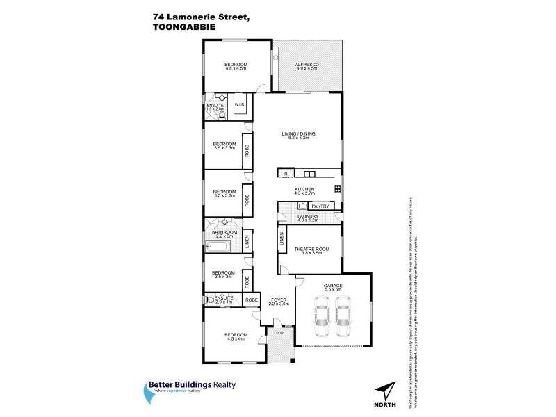 74 Lamonerie Street, Toongabbie NSW 2146 Floorplan