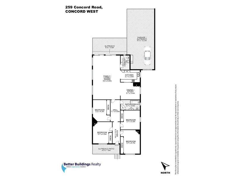 259 Concord Road, Concord West NSW 2138 Floorplan